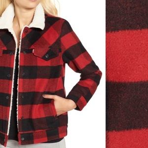 Levi’s Boyfriend Buffalo Check Trucker Jacket